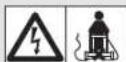 FLYMO SimpliGlide 300 - Symbole auf dem Produkt: - 4