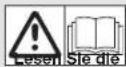FLYMO SimpliGlide 300 - Symbole auf dem Produkt: - 1