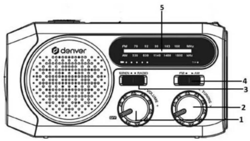 DENVER SCR2000MK2 - Instructions concernant la sécurité - 1