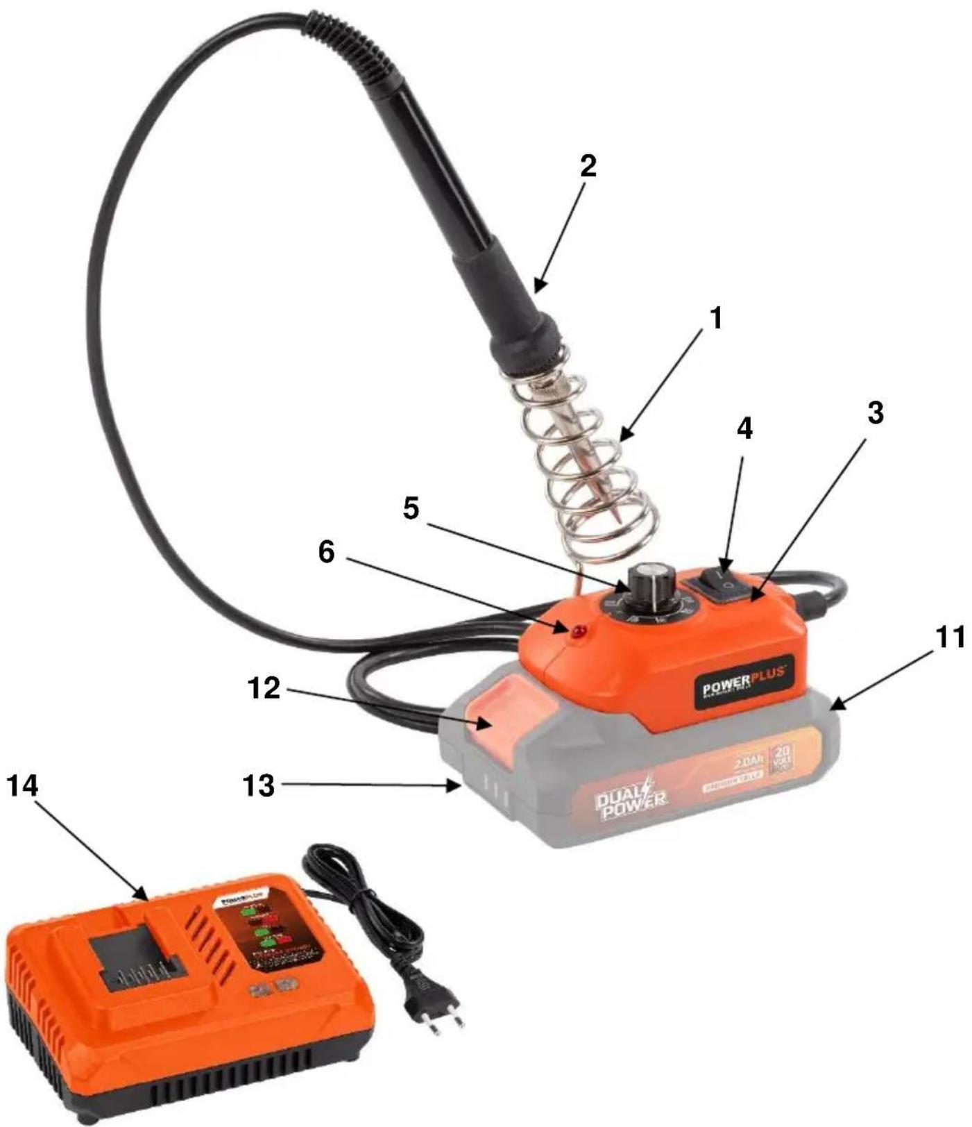 PowerPlus POWDP7060 - 1