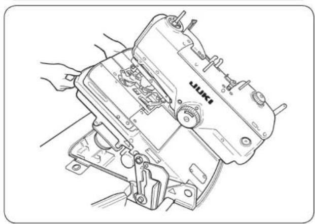 JUKI MEB3200 - ■ Come rimuovere - 18