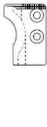 JUKI MEB3200 - 3) Type t (coupage court du fil sans ganse) – pour pantalons - 37