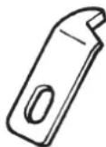 JUKI MEB3200 - Interruptor de prensatelas ①. - 7