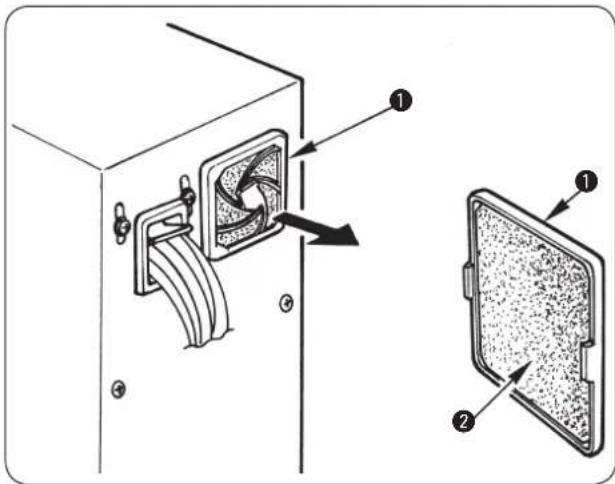 Technical diagram showing a mechanical device with labeled components and directional arrows indicating motion or assembly.