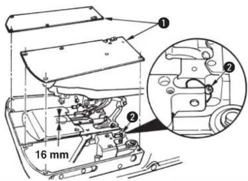 16 mm ① ②