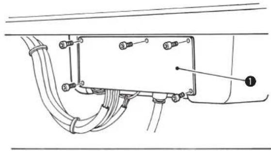 JUKI MEB3200 - ■ Instalación del pedal opcional - 1