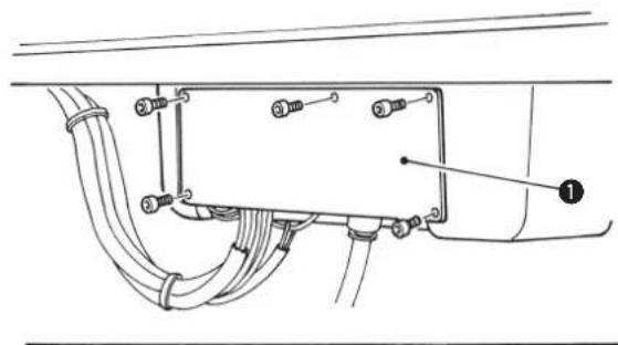 JUKI MEB3200 - Installazione del pedale di comando optional - 1