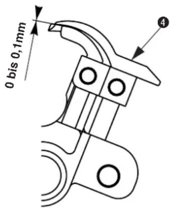 Diagram illustrating a mechanical or electrical process with labeled components and a cross symbol indicating failure or rejection.
