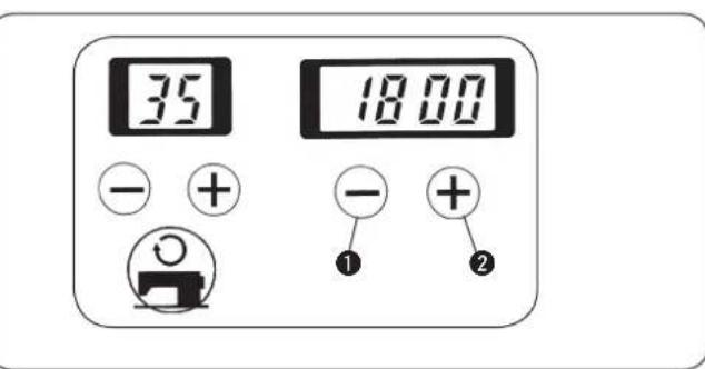35 18:00 - + - + ① ②