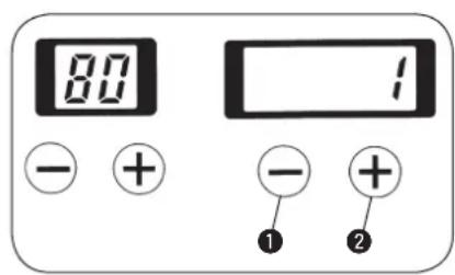 80 - + - + ① ②