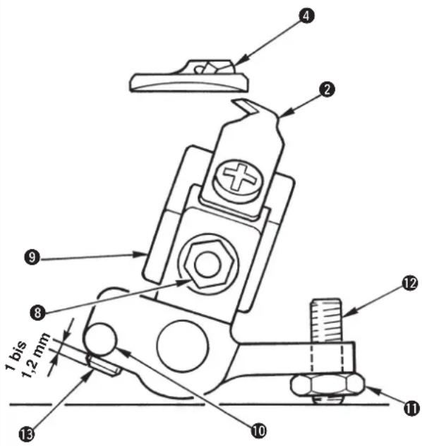 1 bis 1,2 mm 13 10 11 12 9 8 2 4