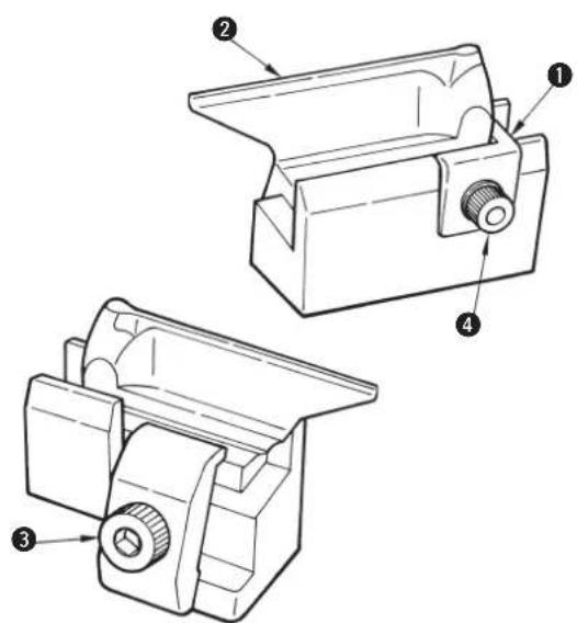 JUKI MEB3200 - Remplacement du couteau fendeur supérieur et du porte-couteau - 2