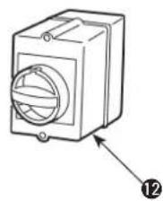 JUKI MEB3200 - Interruptor de prensatelas ①. - 16