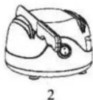 LIVOO DOM394 - Comment aiguiser le couteau : - 2