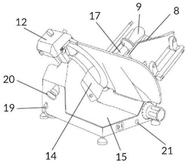 Berkel Pro Line XS25 - ÉLÉMENTS PRINCIPAUX - 2