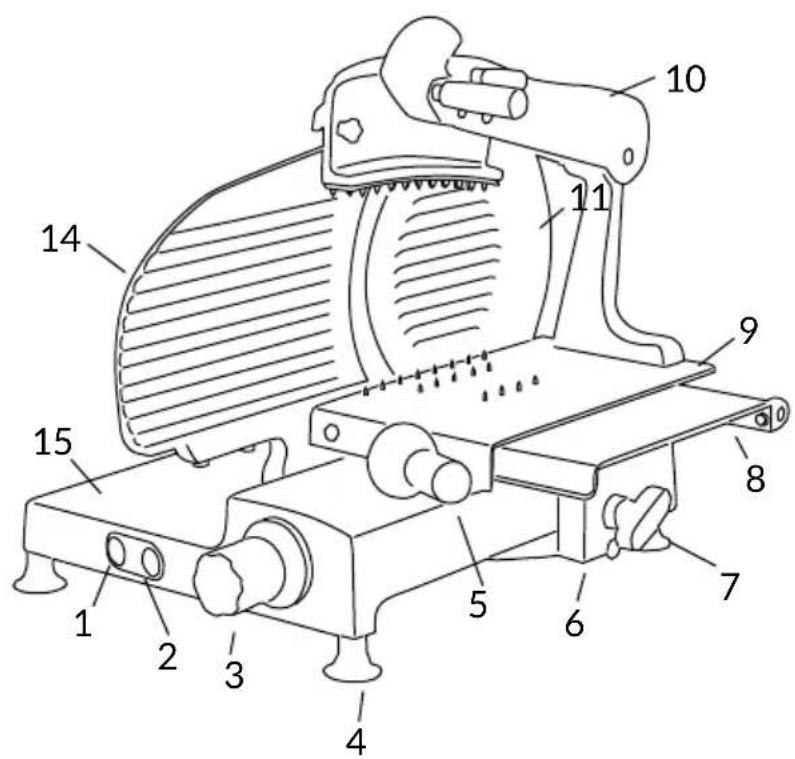 Berkel Domina Macelleria SLH315 - OG BORTSKAFFALSE - 7
