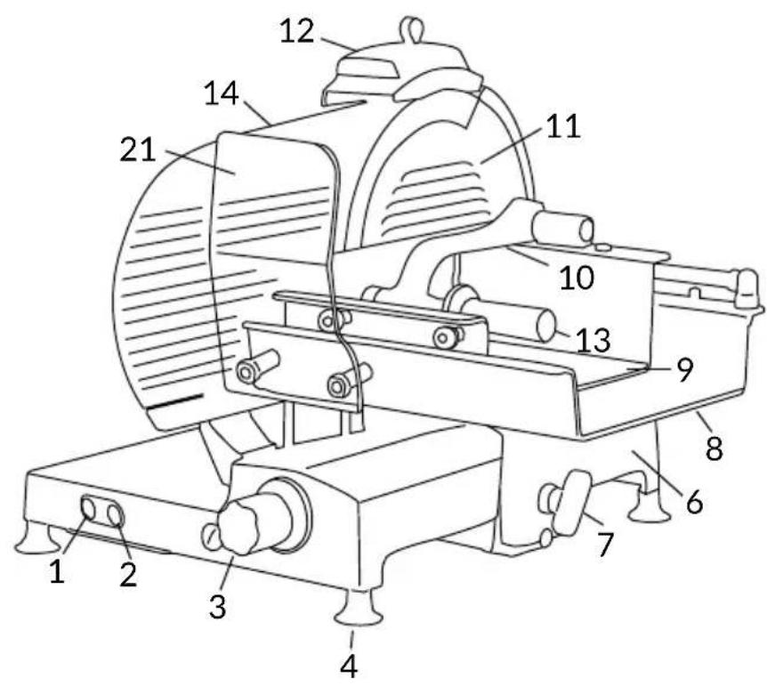 Berkel Domina Macelleria SLH315 - FUNCTIONAMENTO MANUAL - 1