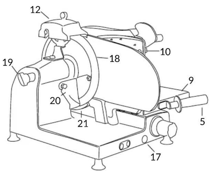 Berkel Domina Macelleria SLH315 - DEZMEMBRARE SI ELIMINARE - 8