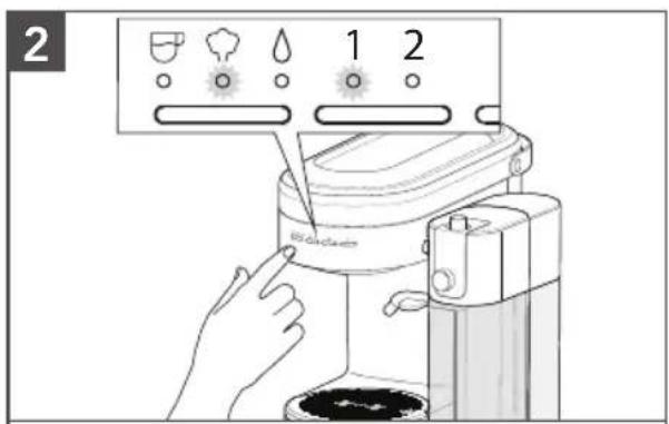 KITCHENAID KESMK5SX - Cómo ensamblar la jarra de leche: - 6