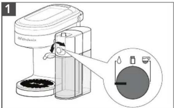 KITCHENAID KESMK5SX - EAU CHAUDE - 1