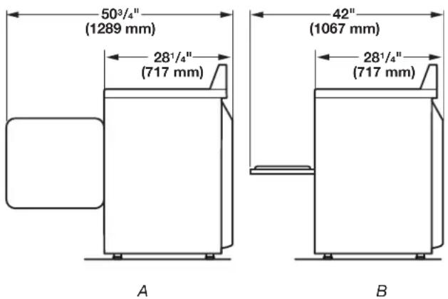 AMANA 4396037RP - Dryer Dimensions - 2