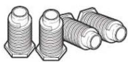AMANA 4396037RP - Screw in leveling legs - 1