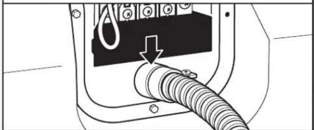 AMANA 4396037RP - Attach direct wire cable to strain relief - 1