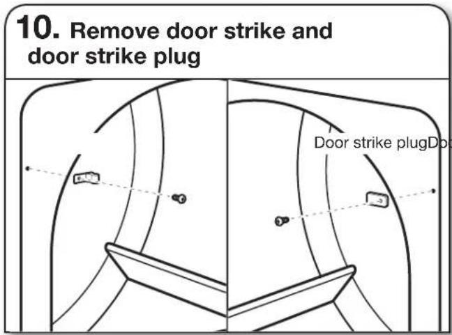 AMANA 4396037RP - REVERSE DOOR SWING (OPTIONAL) - 10