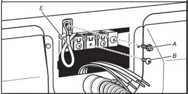 AMANA 4396037RP - Prepare to connect neutral bond wire and neutral wire - 1