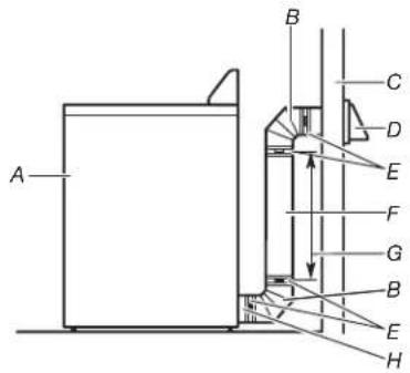 AMANA 4396037RP - Recommended exhaust installations - 1