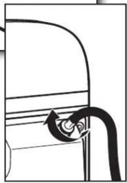 AMANA 4396037RP - Raccordement des tuyaux d'alimentation - 1