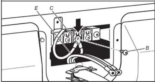AMANA 4396037RP - 4-wire Power Supply Cord Connection - 3