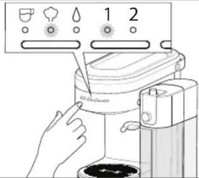 KITCHENAID KESMK4DG - Cómo ensamblar la jarra de leche: - 6