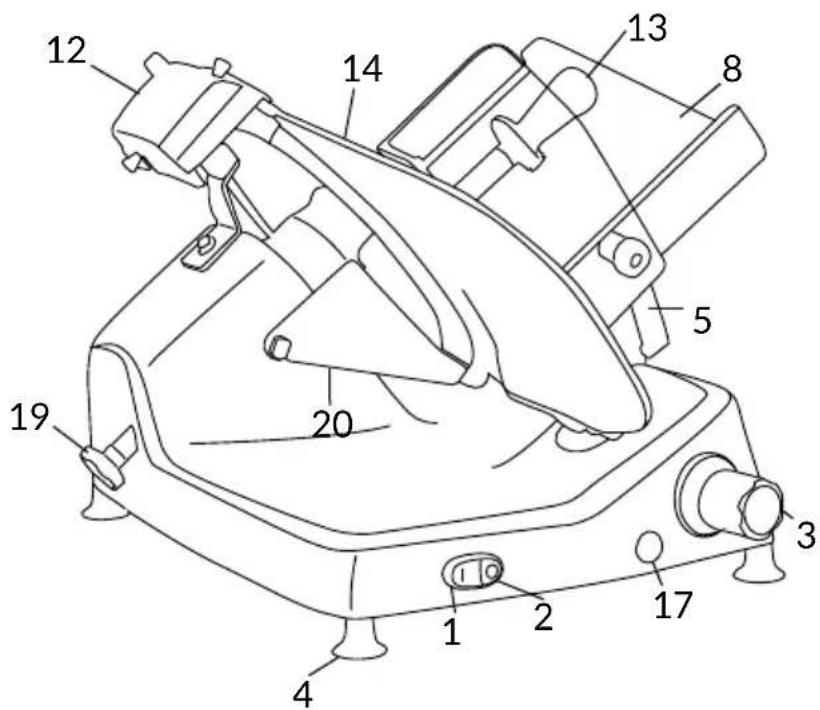 Berkel Essentia Gravitá BEG350 - PARTES DA MAQUINA - 1