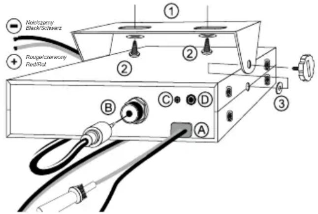 STABO XM 3006e 1224 V VOX - Montage im Auto - 2
