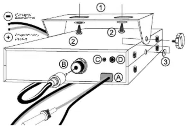STABO XM 3008e VOX 1224 - Installation in the car - 2