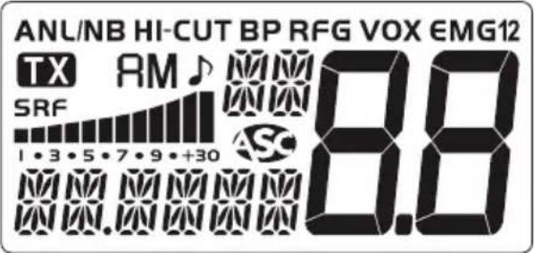 STABO XM 3008e VOX 1224 - Affichage (lorsqu'il est activé) - 4