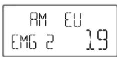 STABO XM 3008e VOX 1224 - Einstellung des Emergency channels - 1