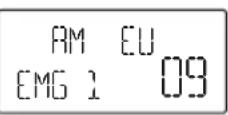 STABO XM 3008e VOX 1224 - Ustawienie kanalów ratunkowych - 1