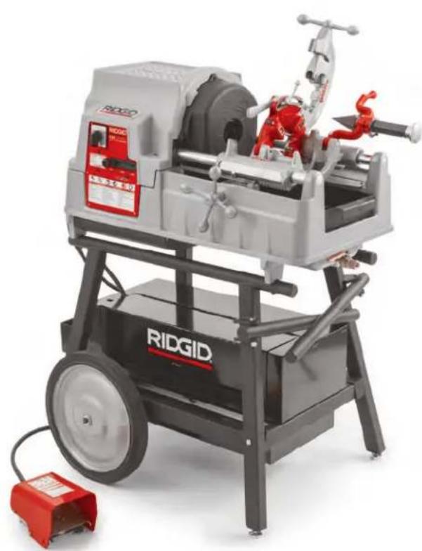 RIDGID 535 - Manual Chuck/535 Auto Chuck Threading Machines - 2