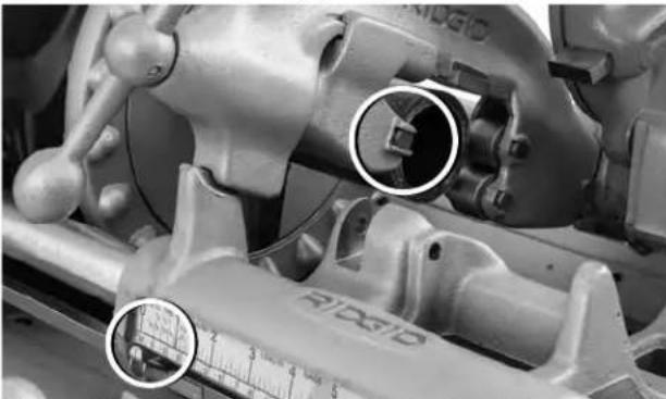 RIDGID 535 - Cutting with No. 820 Cutter - 1