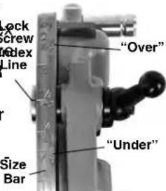 RIDGID 535 - Adjusting Thread Size - 1
