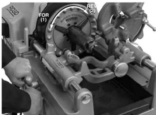 RIDGID 535 - Reaming with No. 341 Reamer - 1
