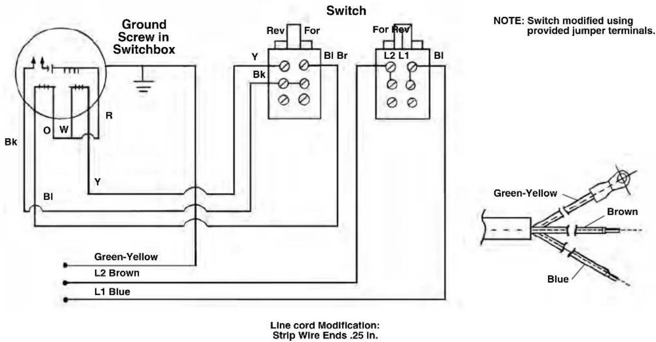RIDGID K1500SPB - K-1500SP Wiring Diagram - 1
