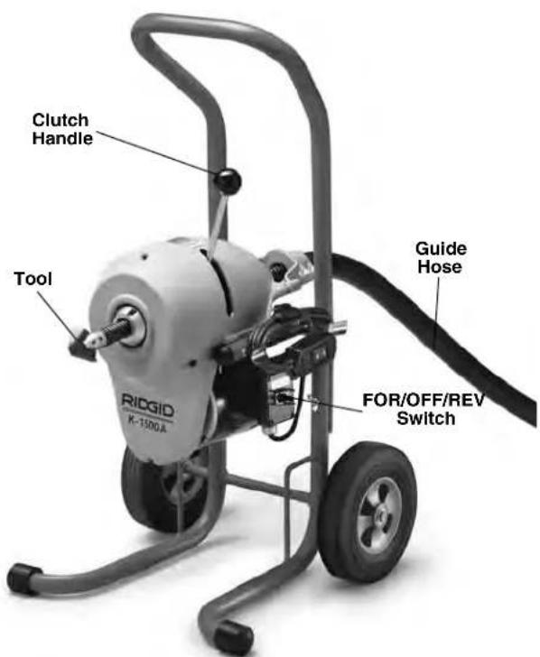 RIDGID K1500SPB - Standard Equipment - 1