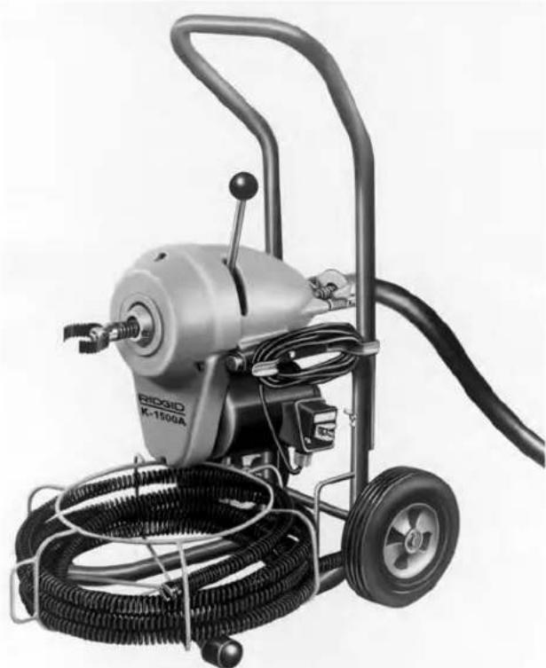 RIDGID K1500SPB - Rangement et transport des câbles - 1