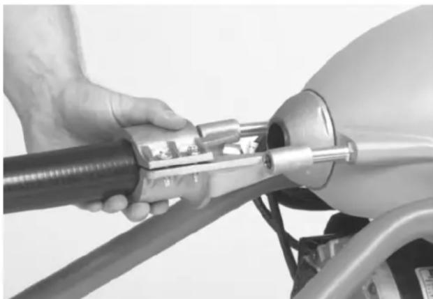 RIDGID K1500SPB - Préparation du dégorgeoir - 3