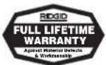 RIDGID K1500G - ADVERTENCIA - 1