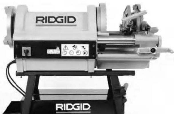 RIDGID 1224 - Preparación de la máquina para su transporte - 1