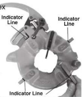 RIDGID 300 Compact - Inserting/Changing the Dies - 3